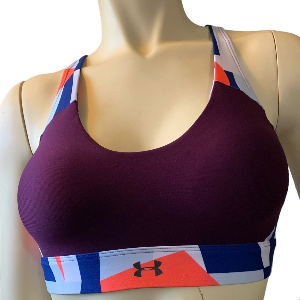 Under Armour Fitted Sports Fitness Bra Size S - Picture 6 of 12